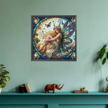 Load image into Gallery viewer, Diamond Painting - Full Round - glass art fairy (30*30CM)
