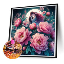 Load image into Gallery viewer, Diamond Painting - Full Round - flower couple (30*30CM)