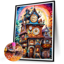 Load image into Gallery viewer, Diamond Painting - Full Round - Magic colorful house (30*40CM)