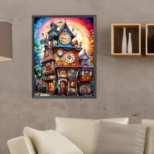 Load image into Gallery viewer, Diamond Painting - Full Round - Magic colorful house (30*40CM)