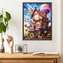 Load image into Gallery viewer, Diamond Painting - Full Round - Magic colorful house (30*40CM)