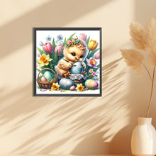 Load image into Gallery viewer, Diamond Painting - Full Round - Chicken drawing Easter eggs (30*30CM)