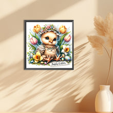 Load image into Gallery viewer, Diamond Painting - Full Round - easter chick (30*30CM)