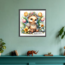 Load image into Gallery viewer, Diamond Painting - Full Round - easter chick (30*30CM)