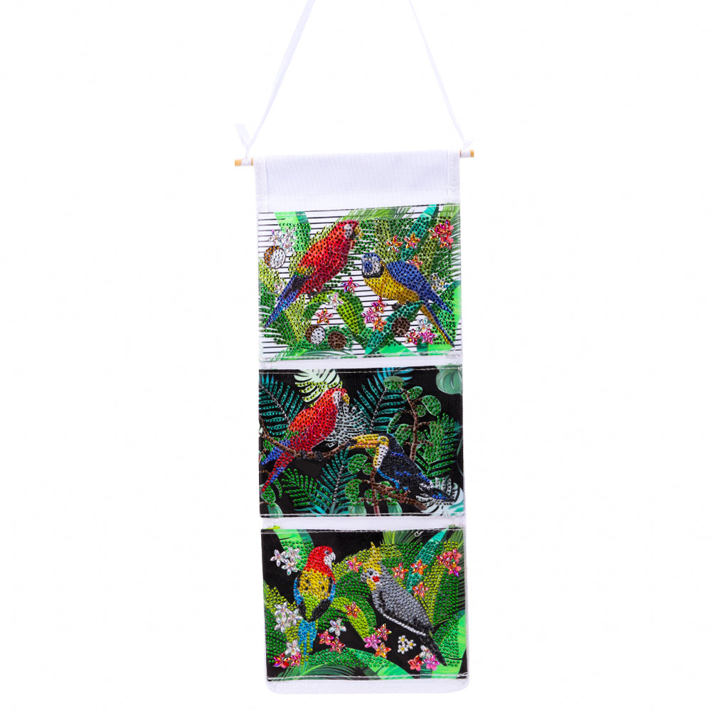Special Shape DIY Animal Rose Diamond Painting Purses Diamond Art Clutch Bag