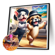 Load image into Gallery viewer, Diamond Painting - Full Round - puppy companion (30*30CM)