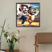 Load image into Gallery viewer, Diamond Painting - Full Round - puppy companion (30*30CM)