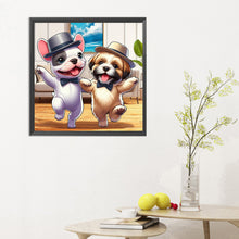 Load image into Gallery viewer, Diamond Painting - Full Round - puppy companion (30*30CM)