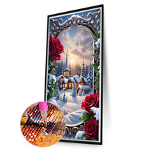 Load image into Gallery viewer, AB Diamond Painting - Full Round - picture frame garden (40*70CM)