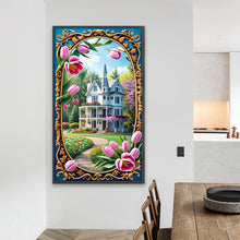 Load image into Gallery viewer, AB Diamond Painting - Full Round - picture frame garden (40*70CM)