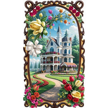 Load image into Gallery viewer, AB Diamond Painting - Full Round - picture frame garden (40*70CM)