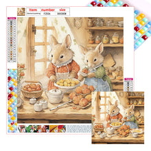 Load image into Gallery viewer, Diamond Painting - Full Square - mouse making dessert (30*30CM)