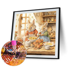 Load image into Gallery viewer, Diamond Painting - Full Square - mouse making dessert (30*30CM)