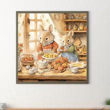 Load image into Gallery viewer, Diamond Painting - Full Square - mouse making dessert (30*30CM)