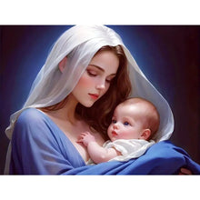 Load image into Gallery viewer, Diamond Painting - Full Square - Our Lady (40*30CM)