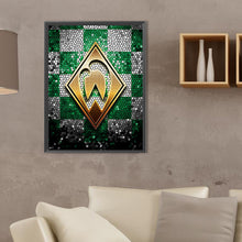 Load image into Gallery viewer, Diamond Painting - Full Square - Werder Bremen logo (30*40CM)