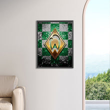 Load image into Gallery viewer, Diamond Painting - Full Square - Werder Bremen logo (30*40CM)