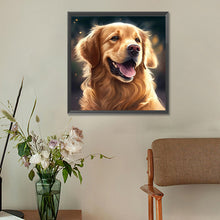 Load image into Gallery viewer, Diamond Painting - Full Round - golden retriever dog (30*30CM)