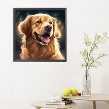 Load image into Gallery viewer, Diamond Painting - Full Round - golden retriever dog (30*30CM)