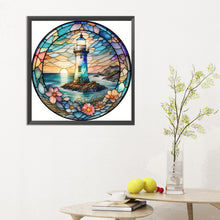 Load image into Gallery viewer, Diamond Painting - Full Round - Garland Lighthouse (30*30CM)