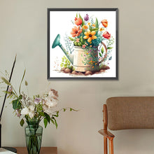 Load image into Gallery viewer, Diamond Painting - Full Round - Watering pot bouquet (30*30CM)