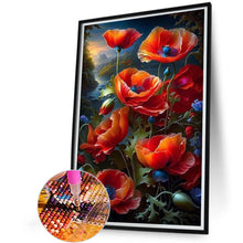 Load image into Gallery viewer, AB Diamond Painting - Full Round - night poppy (40*65CM)