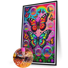 Load image into Gallery viewer, AB Diamond Painting - Full Round - Garden Bubble Butterfly (40*60CM)