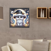 Load image into Gallery viewer, Diamond Painting - Full Round - kitten (35*35CM)