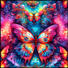 Load image into Gallery viewer, Diamond Painting - Full Round - Butterfly (35*35CM)