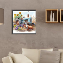 Load image into Gallery viewer, Diamond Painting - Full Round - lamb truck (35*35CM)
