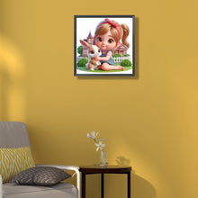 Load image into Gallery viewer, Diamond Painting - Full Round - girl (35*35CM)