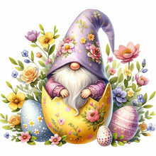 Load image into Gallery viewer, Diamond Painting - Full Round - easter gnome (35*35CM)