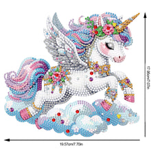 Load image into Gallery viewer, Single-Side Desktop Diamond Art Kits for Adults Beginner Kids (Cloud Unicorn)