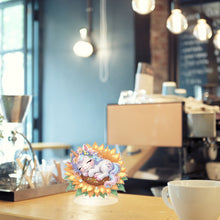 Load image into Gallery viewer, Single-Side Desktop Diamond Art Kits for Adults Beginner Kid (Sunflower Unicorn)