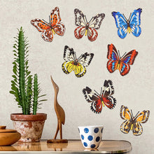 Load image into Gallery viewer, 8Pcs Butterfly Kid Diamond Art Painting Stickers Kits Fun DIY Arts Crafts Paint