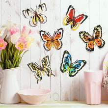Load image into Gallery viewer, 8Pcs Butterfly Kid Diamond Art Painting Stickers Kits Fun DIY Arts Crafts Paint