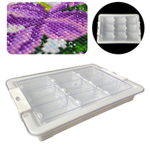 Load image into Gallery viewer, 9 Grids Diamond Painting Bead Storage Containers Bead Organizers and Dot Storage