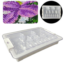 Load image into Gallery viewer, 21 Grid Diamond Painting Bead Storage Containers Bead Organizers and Dot Storage