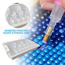 Load image into Gallery viewer, 21 Grid Diamond Painting Bead Storage Containers Bead Organizers and Dot Storage
