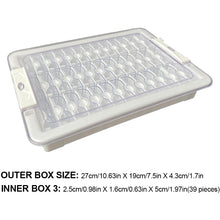 Load image into Gallery viewer, 39 Grid Diamond Painting Bead Storage Containers Bead Organizers and Dot Storage