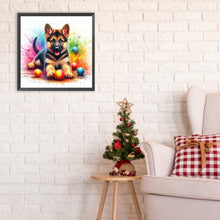 Load image into Gallery viewer, Diamond Painting - Full Round - ball and collie (30*30CM)