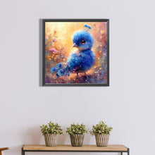 Load image into Gallery viewer, Diamond Painting - Full Round - baby peacock (40*40CM)