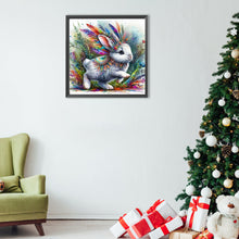Load image into Gallery viewer, Diamond Painting - Full Round - Indian colorful rabbit (40*40CM)