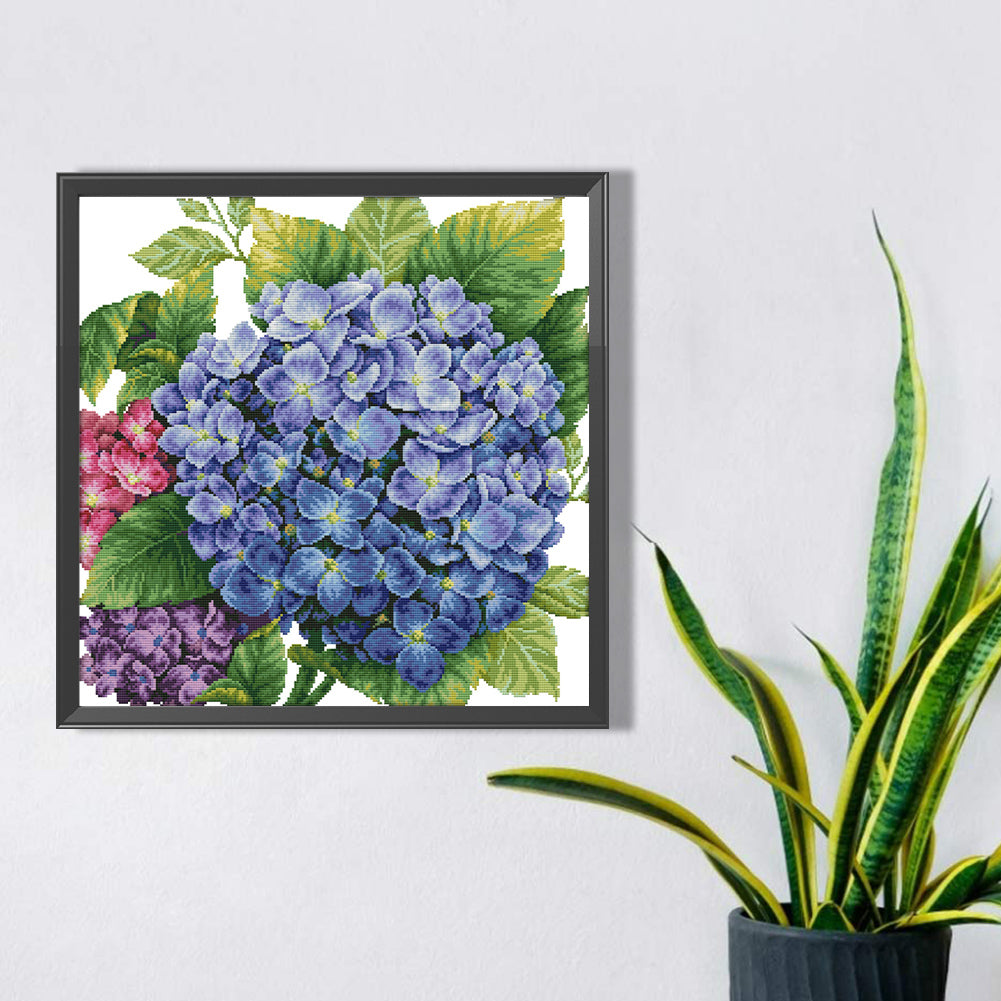 AB Diamond Painting - Full Square - hydrangeas (50*50CM)