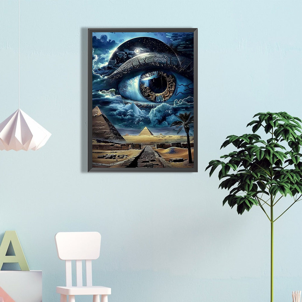 Diamond Painting - Full Round - desert eye (45*60CM)