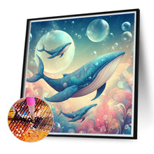 Load image into Gallery viewer, Diamond Painting - Full Round - fantasy whale (40*40CM)