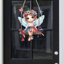Load image into Gallery viewer, Single-Side Fairy Diamond Art Hanging Pendant for Home Wall Decor (Fairy Swing)