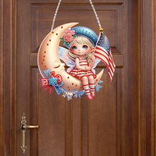 Load image into Gallery viewer, Single-Side Fairy Diamond Art Hanging Pendant for Home Wall Decor (Fairy Flag)