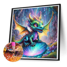 Load image into Gallery viewer, Diamond Painting - Full Round - multi-colored dragon (30*30CM)
