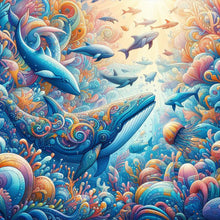 Load image into Gallery viewer, Diamond Painting - Full Round - Multicolor underwater world (30*30CM)